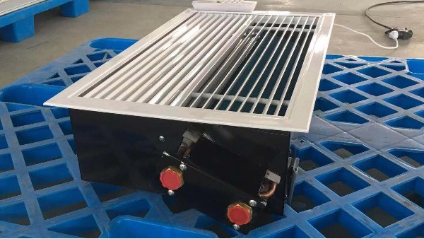 玻璃幕墻落地窗搭配這樣的地板對(duì)流器，真的上檔次【揚(yáng)子江空調(diào)】